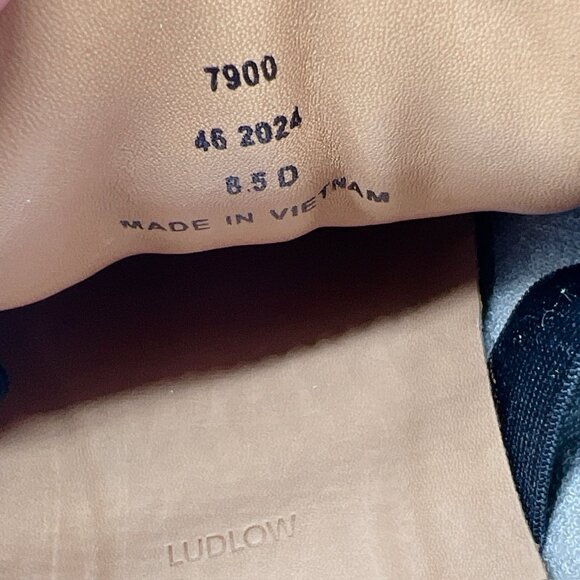 Allen Edmonds LUDLOW Slip-On Stretch Lace Up Sneakers Dove Suede Mens US 8.5 - Picture 13 of 13